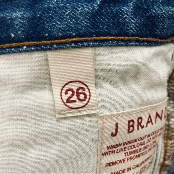 J Brand Women's Libra Blue Denim Cutoff Shorts Size 26 - Picture 10 of 17